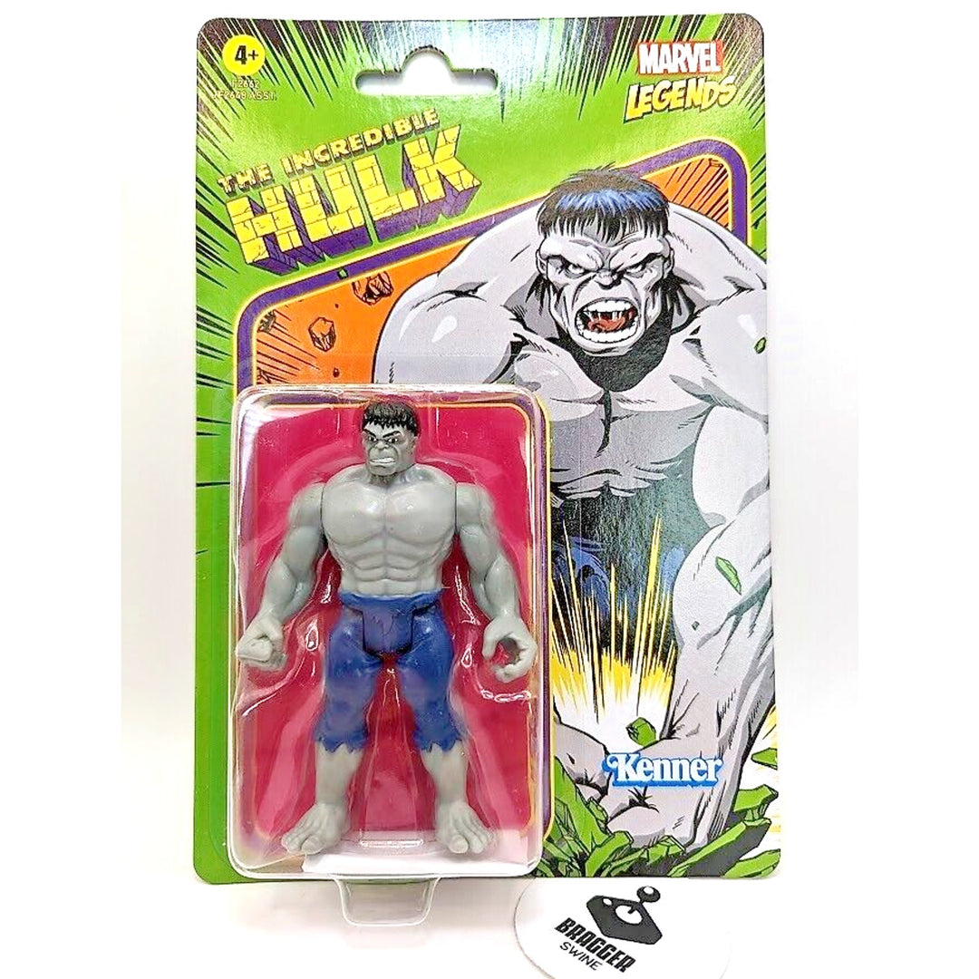 Marvel Legends The Incredible Hulk Kenner 4" GREY Action Figure