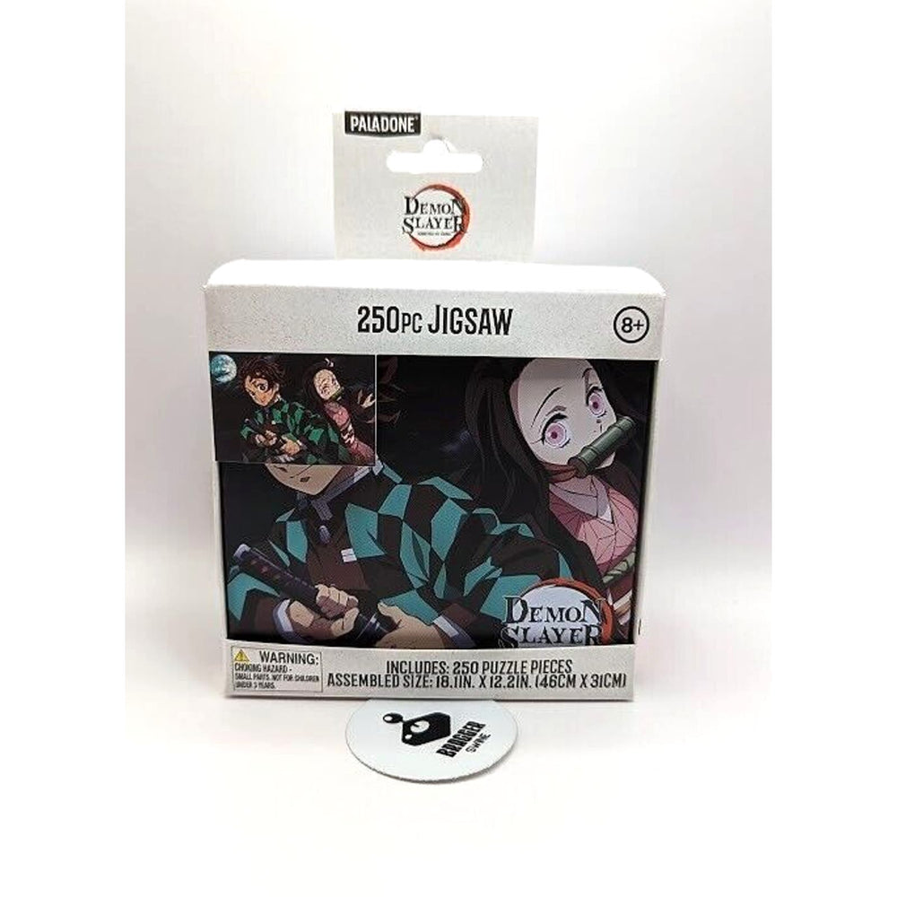 Paladone Anime Puzzle 250pc DEMON SLAYER Jigsaw with Collector Tin 18” x 12.2”