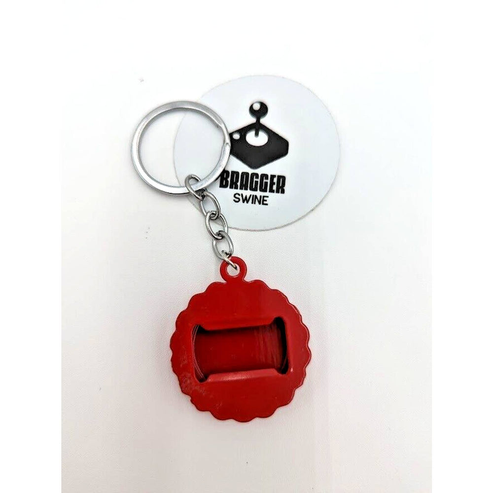 Fallout TV Show/Game Nuka Cola Bottle Cap Bottle Opener Red & White Key Chain