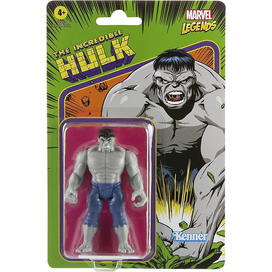 Marvel Legends The Incredible Hulk Kenner 4" GREY Action Figure